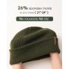 imageFURTALK Fisherman Beanie for Men Women 2 Styles Cuffless or Cuffed Knitted Unisex Winter Hat Outdoor AllDay WarmthGreen