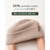 imageFURTALK Fisherman Beanie for Men Women 2 Styles Cuffless or Cuffed Knitted Unisex Winter Hat Outdoor AllDay WarmthKhaki