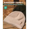 imageFURTALK Fisherman Beanie for Men Women 2 Styles Cuffless or Cuffed Knitted Unisex Winter Hat Outdoor AllDay WarmthKhaki