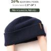 imageFURTALK Fisherman Beanie for Men Women 2 Styles Cuffless or Cuffed Knitted Unisex Winter Hat Outdoor AllDay WarmthNavy