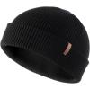 imageFURTALK Fisherman Beanie for Men Women 2 Styles Cuffless or Cuffed Knitted Unisex Winter Hat Outdoor AllDay WarmthBlack