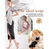 imageFURTALK Shawls and Wraps for Evening Dresses Sparkly Soft Wedding Party Bridesmaid Scarves for WomenGrey