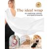 imageFURTALK Shawls and Wraps for Evening Dresses Sparkly Soft Wedding Party Bridesmaid Scarves for WomenWhite