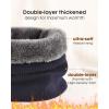 imageFURTALK 3 Pack Winter Scarf for Men Neck Gaiter Women Face Cover Neck Warmer Cold Weather Thick Warm ScarvesNavyblackcoffee