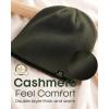 imageFURTALK DoubleLayer Beanie Hats Men Women Ultra Soft Stretchy Cuffless Winter Hat Unisex Warm Thick Beanie Cap Winter HatGreen