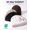 imageFURTALK Fisherman Beanie for Men Women  Knitted Unisex Winter Hat with Stretchy Comfort Outdoor AllDay WarmthBlackwhitecoffeekhaki