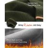 imageFURTALK Winter Beanie Hats with Earflap for Men Warm Fleece Line Knitted Outdoor CapsGreen