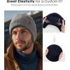 imageFURTALK Winter Beanie Hats with Earflap for Men Warm Fleece Line Knitted Outdoor CapsNavy
