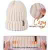 imageFURTALK Winter Hats for Women Knitted Beanie Fashinable Winter Skull CapsBlackbeigekhaki