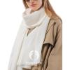 imageFURTALK Winter Scarf for Women Soft Cashmere Feel Shawls and Wraps Warm Long Blanket ScarfWhite
