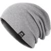 imageFURTALK Slouchy Beanie for Men Women Soft Knit Stretchy Skull Cap Stylish ampamp WarmLight Grey