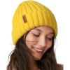 imageFURTALK Winter Hats for Women Fleece Lined Beanie Knit Chunky Womens Snow CapYellow
