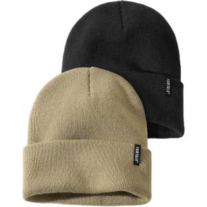imageFURTALK Beanie Hat for Women Men Winter Hat Womens Cuffed Beanies Knit Skull Cap Warm Ski HatsBlackolive
