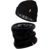 imageFURTALK Mens Beanie and Winter Neck Warmer Set