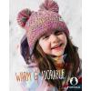 image:imageFURTALK Girls Winter Beanie Hat with Double Knitted Pom Pom Warm Fleece Lined Knit Soft Skull Cap for Toddler KidsMulticolor