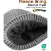 image:imageFURTALK Winter Hat Long Scarf Touchscreen Gloves Set Fleece Lined Warm Knit Beanie for Men WomenGrey