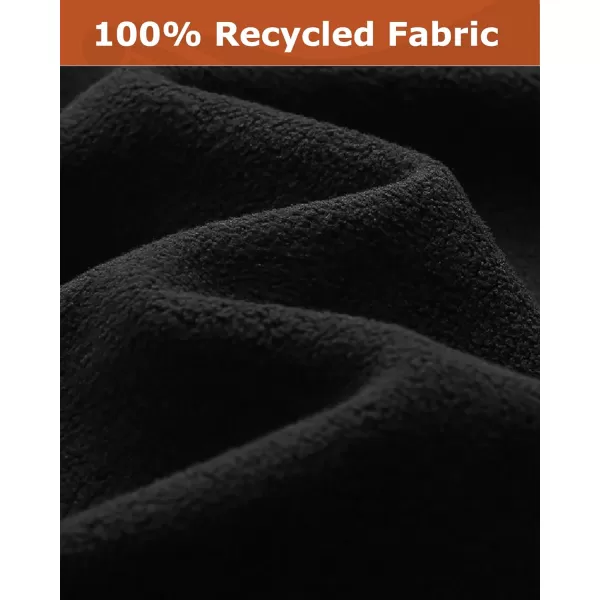 Venustas Men's Recycled Fleece Heated Vest with Battery Pack, Lightweight Insulated Electric Heated Vest