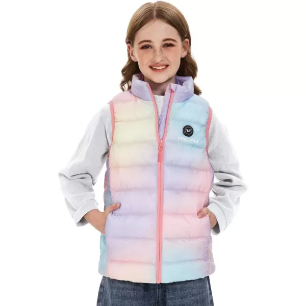 Venustas Kids Heated Vest with Battery Pack, Boys Girls Lightweight Electric Heated Vest