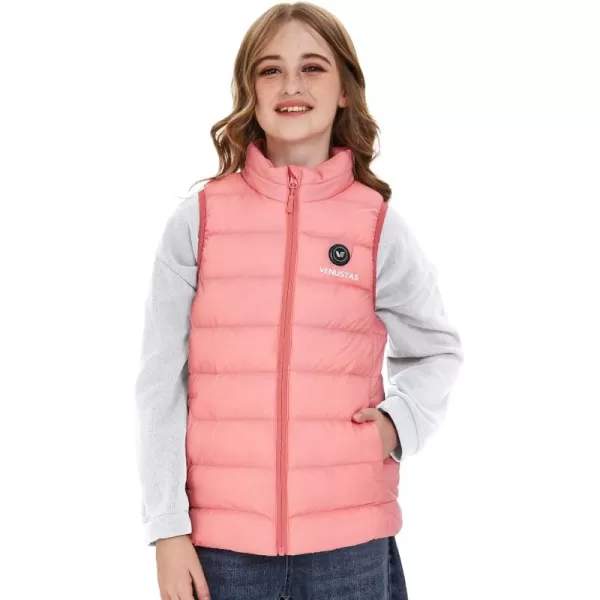 Venustas Kids Heated Vest with Battery Pack, Boys Girls Lightweight Electric Heated Vest