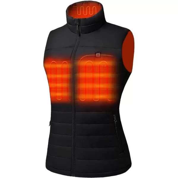 Venustas Women's Heated Vest with Battery Pack 7.4V, Heated clothes for women