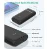 imageVenustas UltraCompact Battery Pack for 74V Heated Vests Heated Jackets and Heated HoodiesBlack
