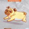 imageVenustas Heated Wearable Blanket Hoodie with Battery Pack 74V Oversized Sherpa Blanket Hoodie Sweatshirt Cozy Warm SoftBulldog