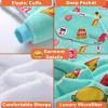 imageVenustas Heated Wearable Blanket Hoodie with Battery Pack 74V Oversized Sherpa Blanket Hoodie Sweatshirt Cozy Warm SoftCoke Burger