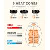imageVenustas Unisex DualControl Heated Jacket Waterresistant Heated Coat for Women and Men with Battery IncludedBeige