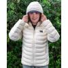 imageVenustas Unisex DualControl Heated Jacket Waterresistant Heated Coat for Women and Men with Battery IncludedBeige