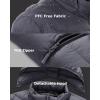 imageVenustas Unisex DualControl Heated Jacket Waterresistant Heated Coat for Women and Men with Battery IncludedDark Gray