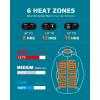 imageVenustas Unisex DualControl Heated Jacket Waterresistant Heated Coat for Women and Men with Battery IncludedOliva Green