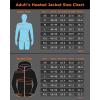 imageVenustas Unisex Heated Hoodie with Battery Included Heated Jacket for Women and MenOlive Green