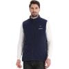 imageVenustas Mens Fleece Heated Vest with Battery Lightweight Insulated Electric VestNavy