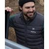 imageVenustas Mens Heated Vest with Battery Lightweight Quilted Vest for MenBlack