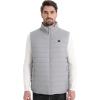 imageVenustas Mens Heated Vest with Battery Lightweight Quilted Vest for MenLight Gray
