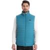 imageVenustas Mens Heated Vest with Battery Lightweight Quilted Vest for MenOlive Green