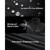imageVenustas Softshell Heated Vest for Men 10 Hrs Runtime Electric Heating Golf Vest lightweight windproof vestBlack
