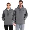 imageVenustas Unisex Pullover Heated Hoodie with Battery Included Heated Sweatshirt for Men and WomenCarbon Heather