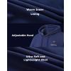 imageVenustas Unisex Pullover Heated Hoodie with Battery Included Heated Sweatshirt for Men and WomenNavy