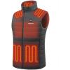 imageVenustas Mens Heated Vest with Battery Up to 20 Hours of Warmth Winter Quilted Vest for OutdoorDark Gray