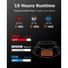 imageVenustas Heated Hand Muff with 74V Rechargeable Battery Electric Hand Warmer Pouch for Football Hunting Heats Up to 15HRS