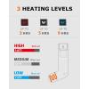 imageVenustas Heated Socks for Men Women Rechargeable Heated Socks For Hunting Ski and Feet WarmBlack