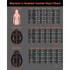 imageVenustas Womens 3in1 Heated Jacket with Battery Waterproof Jacket with Hood for SkiingGrey