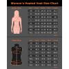 imageVenustas Womens Fleece Heated Vest with Battery Lightweight Electric Heated CoatBlack