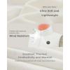 imageVenustas Womens Fleece Heated Vest with Battery Lightweight Electric Heated CoatMilk White