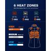 imageVenustas Womens Fleece Heated Vest with Battery Lightweight Electric Heated CoatNavy