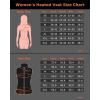 imageVenustas Womens Heated Vest with 90 Down and Removeable Hood Lightweight Electric Down Vest with 74V Battery PackBlack