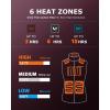 imageVenustas Womens Heated Vest with Battery Lightweight Quilted Vest for WomenBurgundy