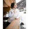 imageVenustas Womens Heated Vest with Battery Lightweight Quilted Vest for WomenChalk
