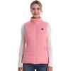imageVenustas Womens Heated Vest with Battery Lightweight Quilted Vest for WomenFlamingo Pink